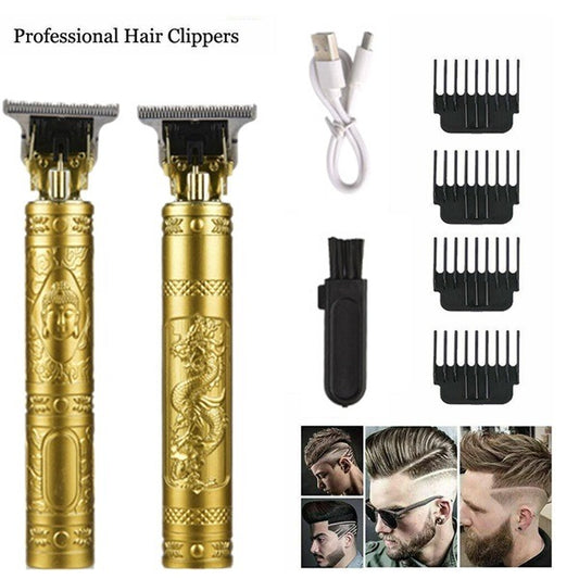 Professional Vintage T9 Trimmer – Hair & Beard Grooming Trimmer for Men
