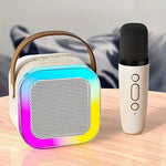 Wireless Mini Portable Bluetooth Speaker – Compact Stereo Sound with RGB Lighting