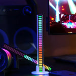 RGB Sound Reactive Music Level Light – LED Equalizer Lamp for Room & Party Decor