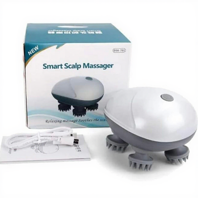 Electric Scalp & Body Massager – Handheld Vibration Massager for Head, Neck & Back