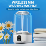 Attractive Mini Washing Machine – Portable Electric Washer for Underwear, Socks & Small Clothes