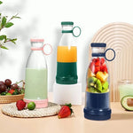 420ml Portable Mini Electric Juicer – USB Rechargeable Blender for Fresh Juice On-the-Go