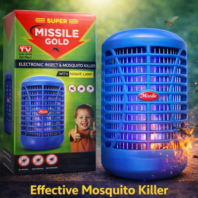 Aimax Missile Gold Electronic Toy – Light & Sound Missile Launcher Toy for Kids