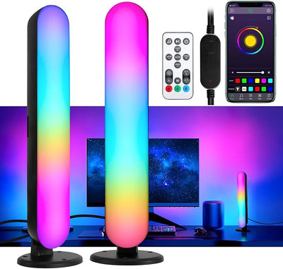 USB Powered Desktop Mood Light – Colorful Ambient LED Lamp for Office & Gaming