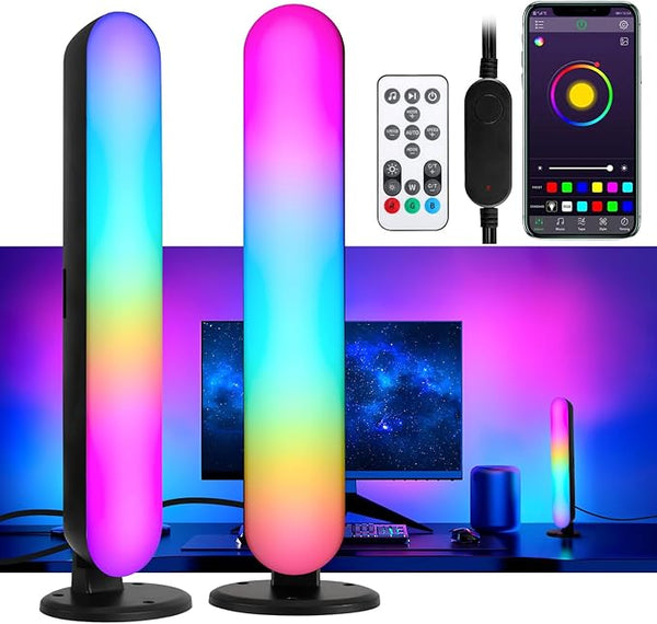 USB Powered Desktop Mood Light – Colorful Ambient LED Lamp for Office & Gaming