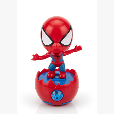 Spider-Man Rotating Toy with Lights – Battery-Operated Action Figure for Kids