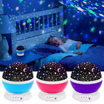 Star Master Galaxy Night Projector – LED Star Ceiling Light for Bedroom & Kids Room