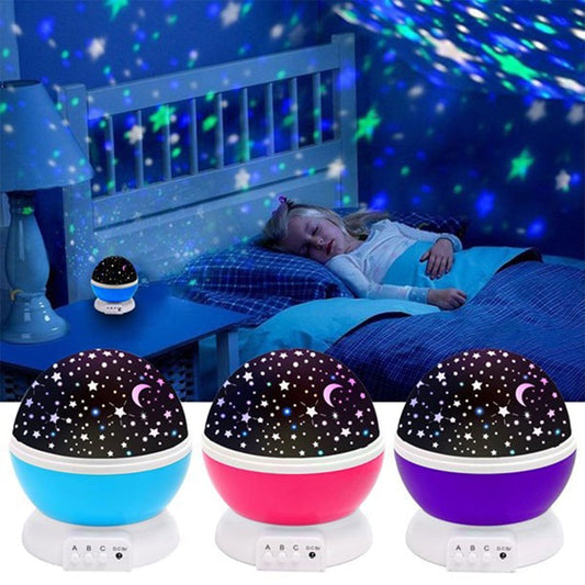 Star Master Galaxy Night Projector – LED Star Ceiling Light for Bedroom & Kids Room