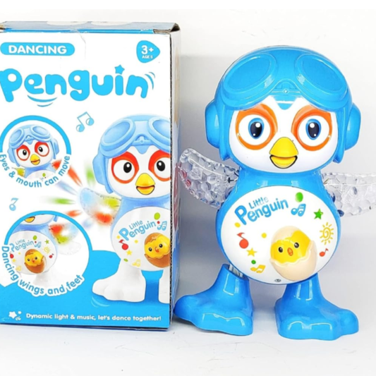 Dancing Penguin Musical Toy with Lights – Battery-Operated Kids Toy