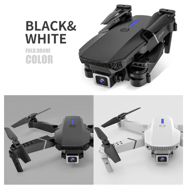 Drone with 4K Camera Foldable 1080P HD — FPV Live Video, Smart Gestures, Altitude Hold & 3D Flips