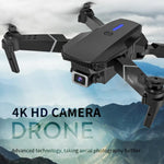 Drone with 4K Camera Foldable 1080P HD — FPV Live Video, Smart Gestures, Altitude Hold & 3D Flips