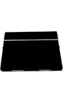 Acrylic Laptop & Book Stand – Height Adjustable, 16x12 inch, 7mm Black Smoke