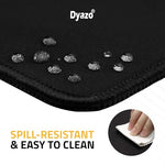 Dyazo Large World Map Desk Mat – Anti-Slip Extended Mouse Pad (800×300×3mm)