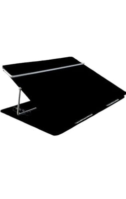Acrylic Laptop & Book Stand – Height Adjustable, 16x12 inch, 7mm Black Smoke
